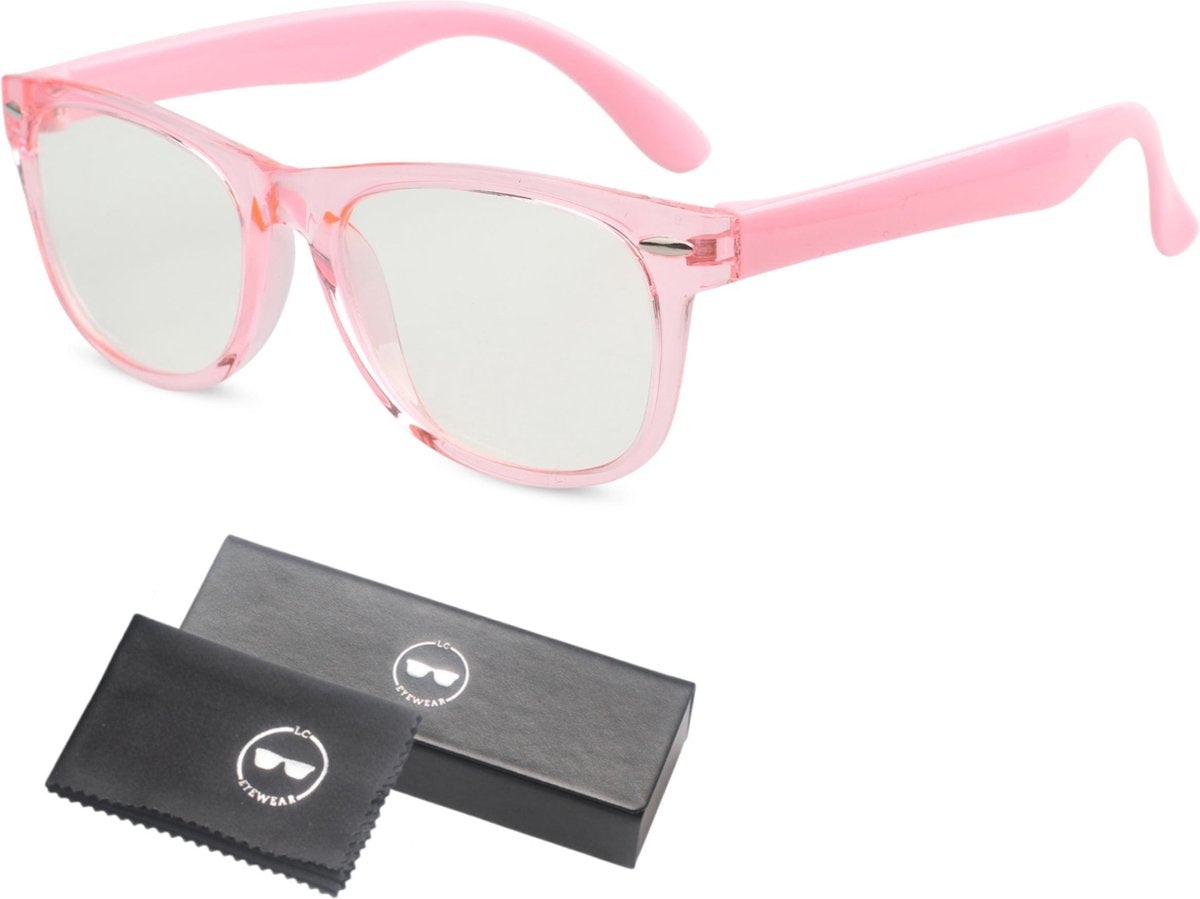 Blauw licht filter bril | Benjamin - Roze (Kids)