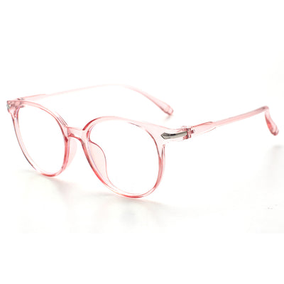 Blauw licht filter bril | Brooklyn - Transparant roze